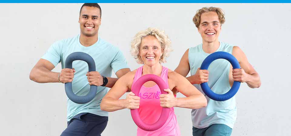 Header FASZIO® Ringe für gezieltes schwungvolles Faszientraining von FASZIO® und TOGU®